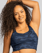 Gametime Bra – Looker (Navy Camo) - Handful