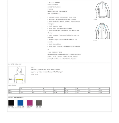 Ladies' OGIO® Nexus 1/4-Zip Pullover - Without Limits