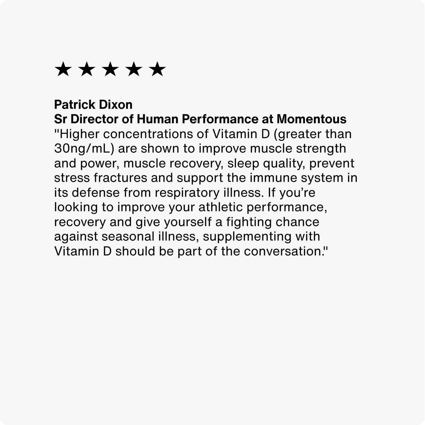 Vitamin D3 2000 IU - Momentous