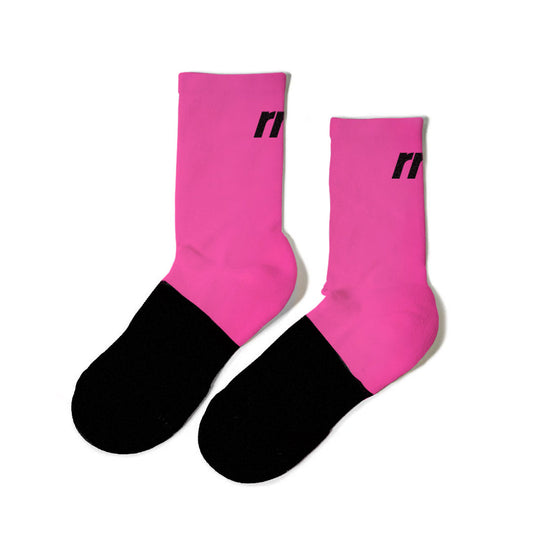 Marathon Crew Sock- Basic Pink