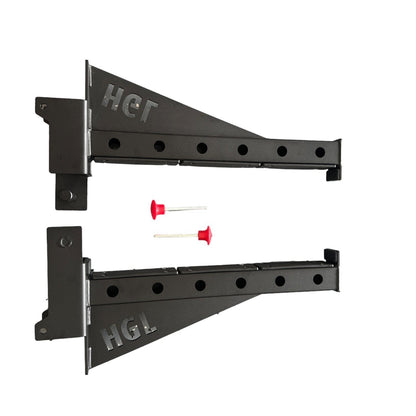 Squat Rack Spotter Arms - Homegrown Lifting - The Track and Field Store