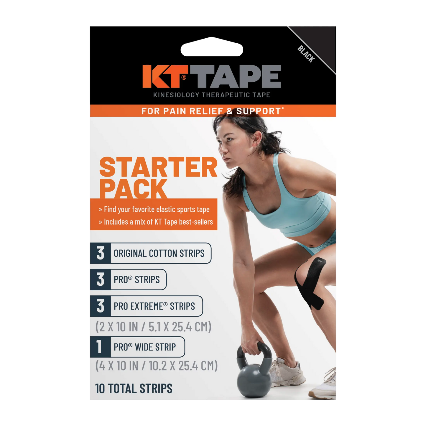 KT Tape Starter Pack Kinesiology Tape Kit
