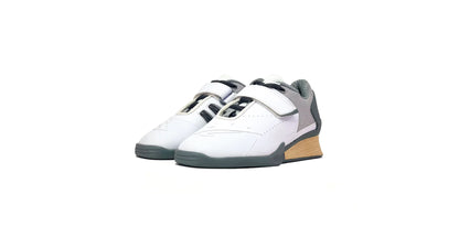 Velaasa Strake: Olympic Weightlifting Shoe in Winter White