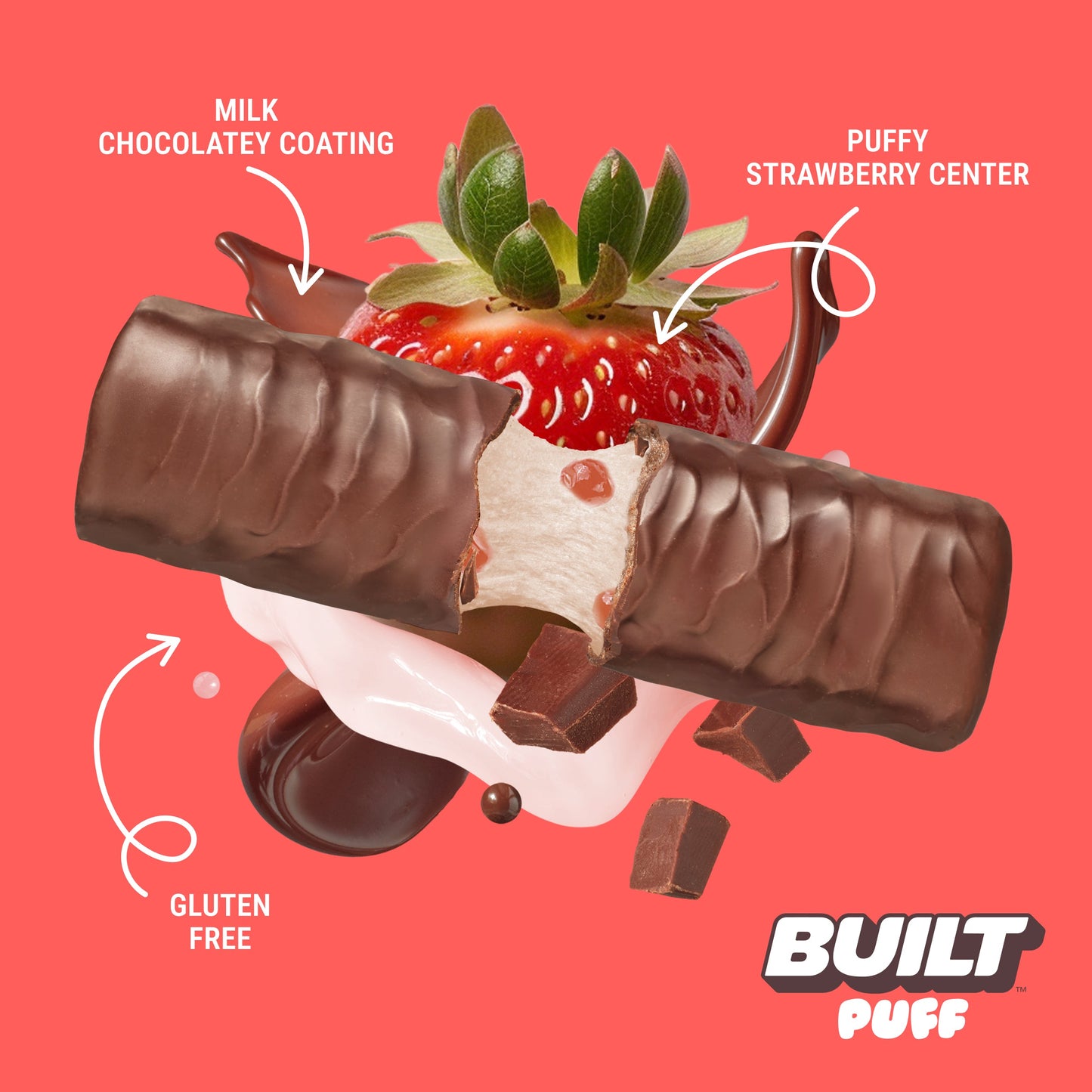 Strawberries 'N Cream Puff - BUILT