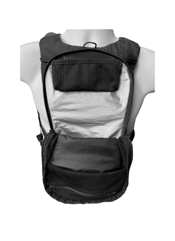 FITLY Sub180 - Adventure Running Pack - Edgy Black - The Track and Field Store