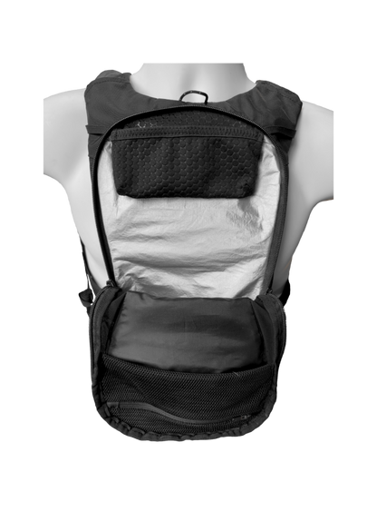 FITLY Sub180 - Adventure Running Pack - Edgy Black - The Track and Field Store