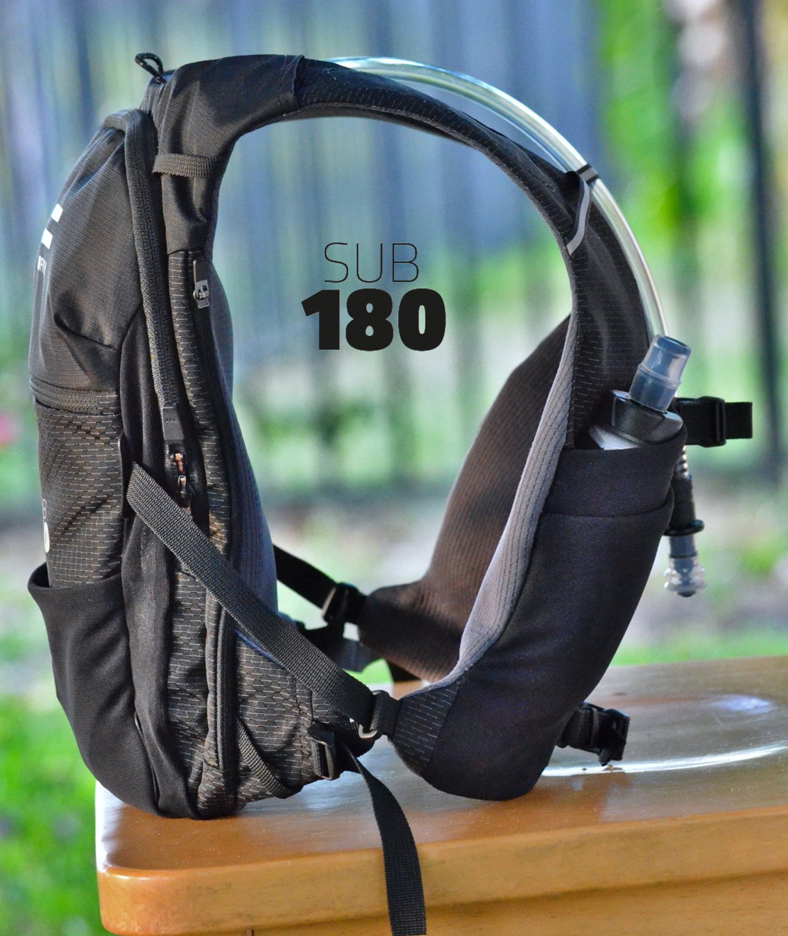 FITLY Sub180 - Adventure Running Pack - Edgy Black - The Track and Field Store