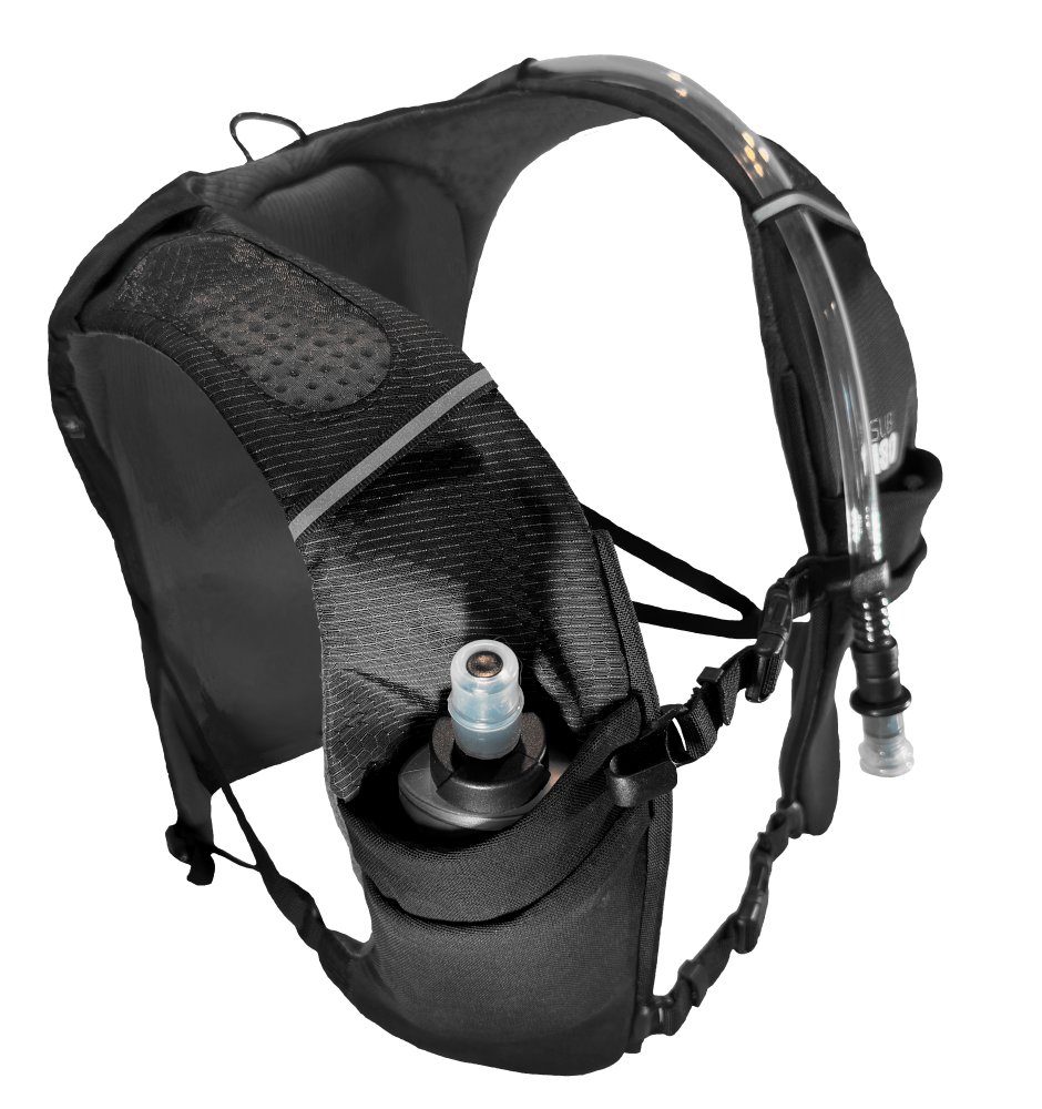 FITLY Sub180 - Adventure Running Pack - Edgy Black - The Track and Field Store