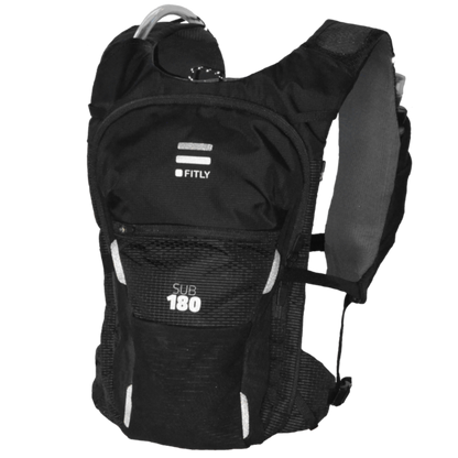 FITLY Sub180 - Adventure Running Pack - Edgy Black - The Track and Field Store