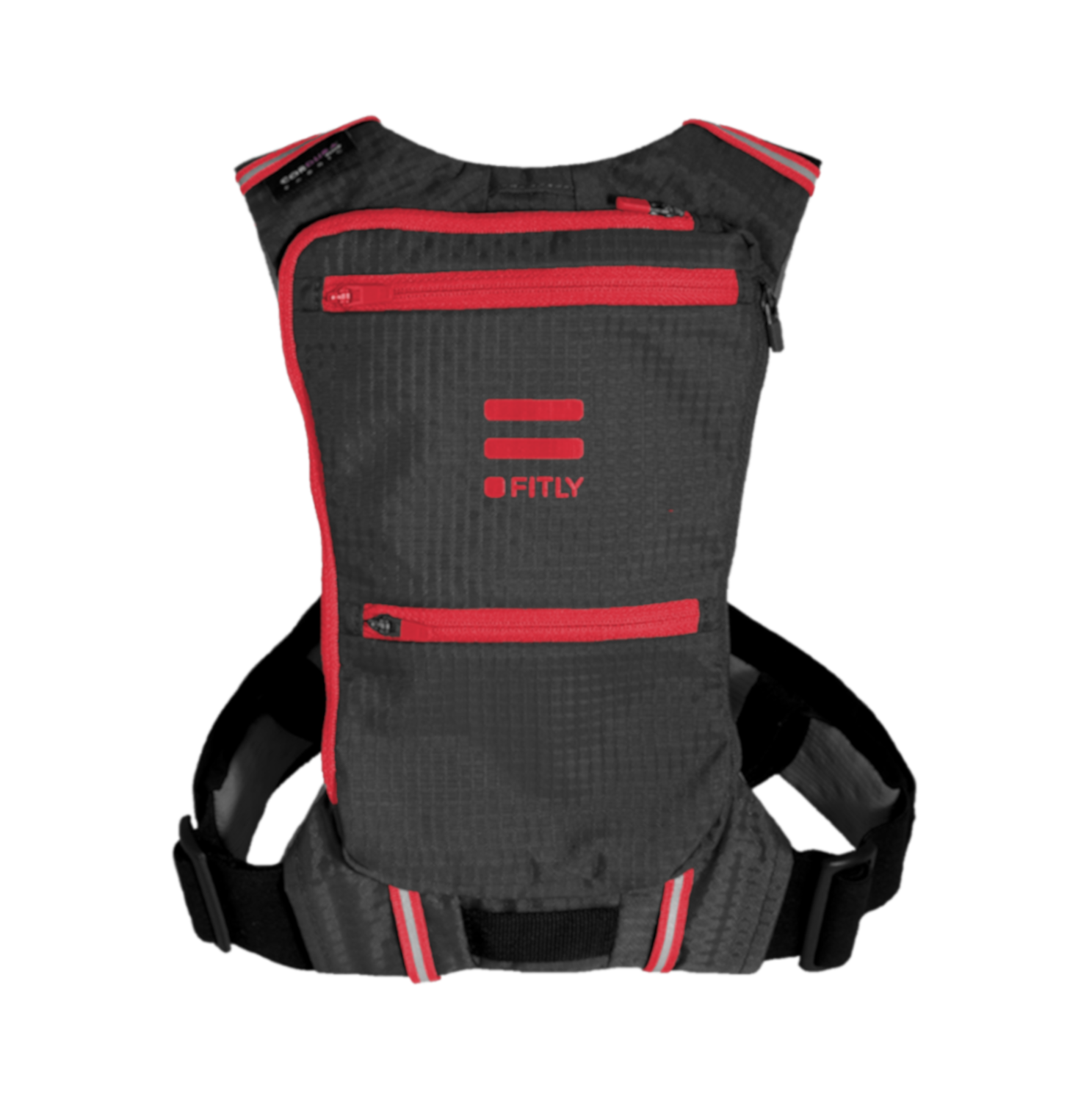 FITLY Sub45 - Innovative Running Pack - Coral Red - The Track and Field Store