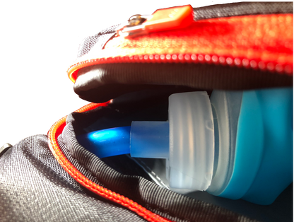 FITLY Sub90 - Hydro Running Pack - Coral Red - The Track and Field Store