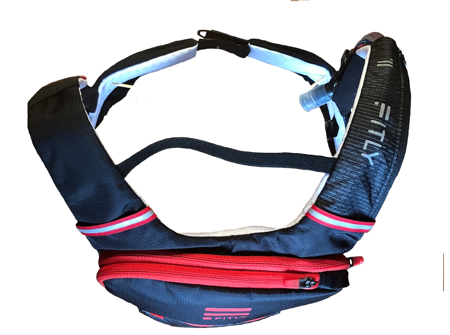 FITLY Sub90 - Hydro Running Pack - Coral Red - The Track and Field Store