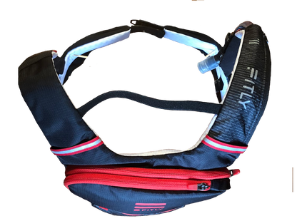FITLY Sub90 - Hydro Running Pack - Coral Red - The Track and Field Store