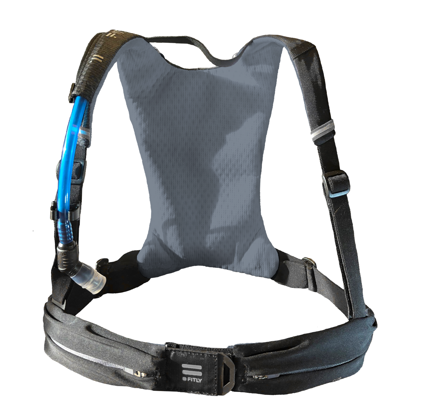 FITLY Sub90 - Hydro Running Pack - Edgy Black - The Track and Field Store