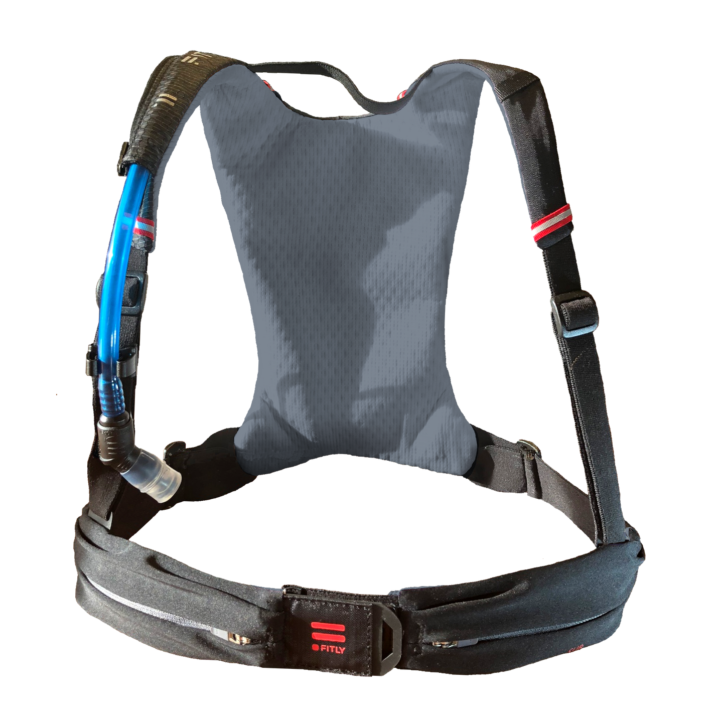 FITLY Sub90 - Hydro Running Pack - Coral Red - The Track and Field Store