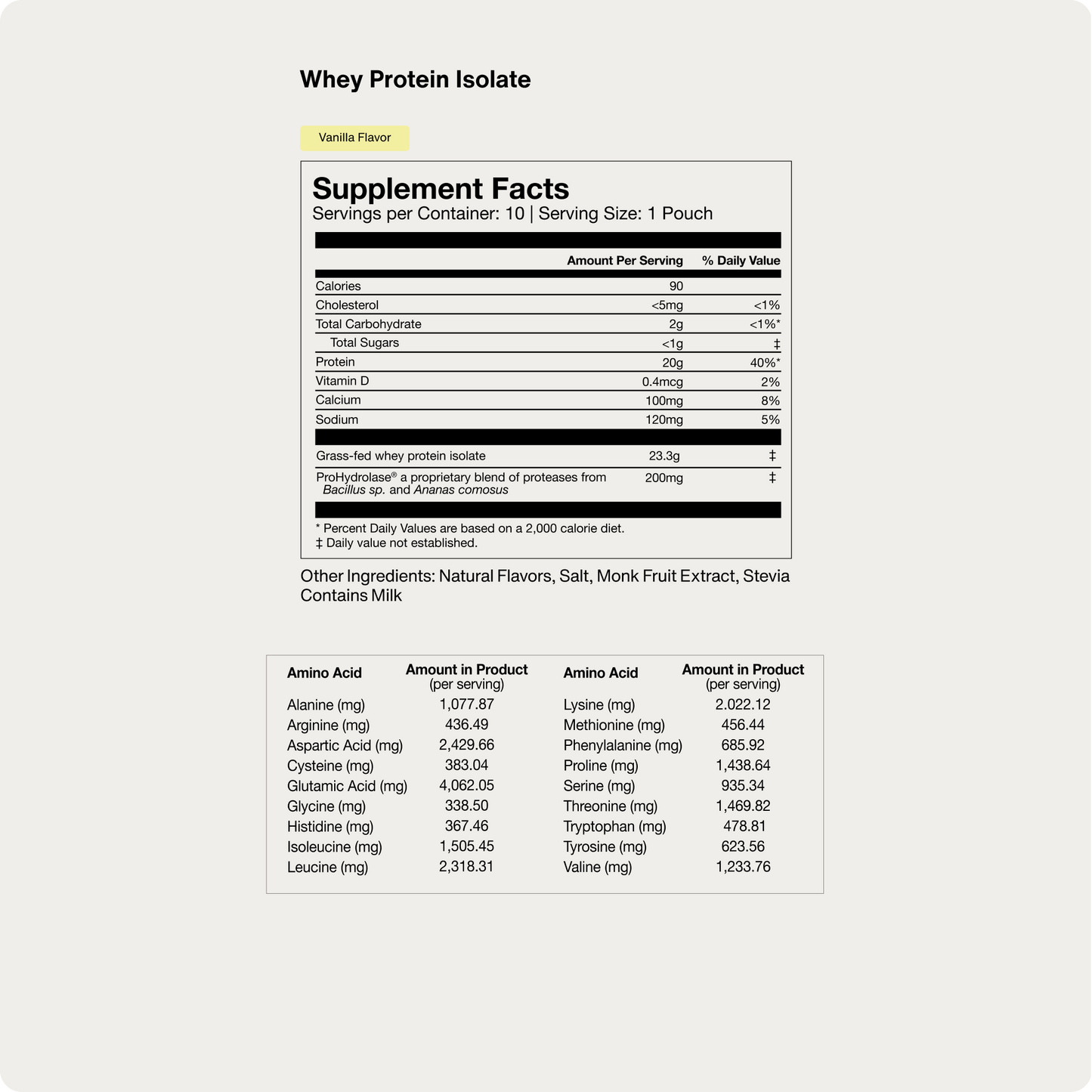 Grass-Fed Whey Protein 10-Travel Packs - Momentous