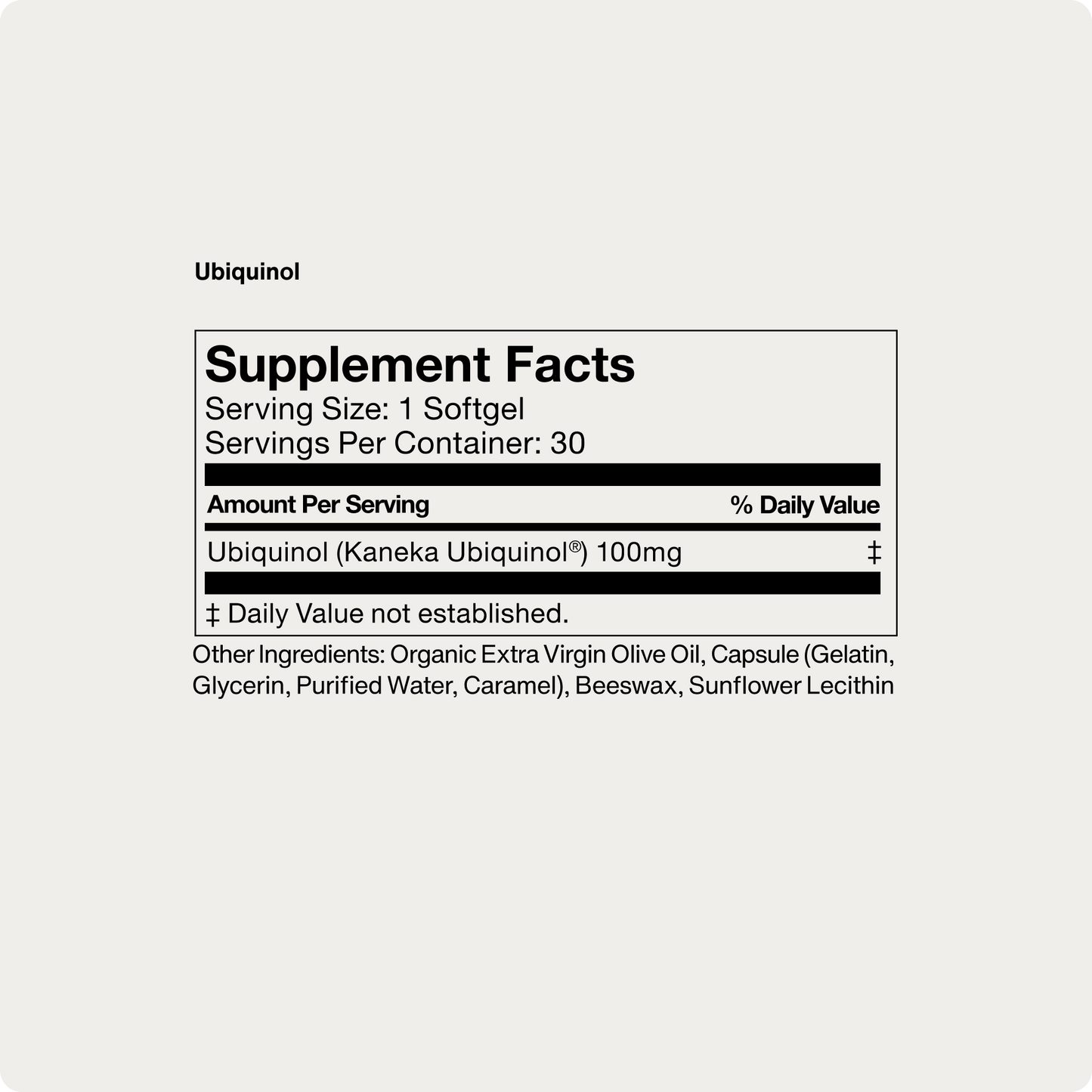 Ubiquinol - Momentous - The Track and Field Store