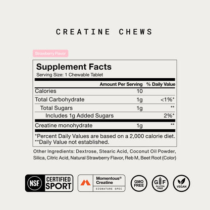 Creatine Chews 150-Count