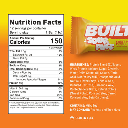 12ct. Sour Puff Variety Box - BUILT