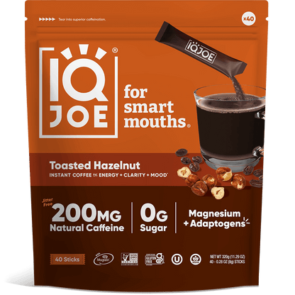 Toasted Hazelnut (40 Sticks) - IQ Bar - The Track and Field Store