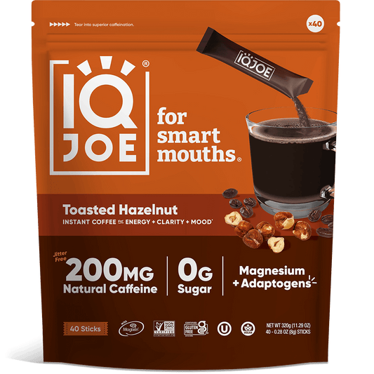 Toasted Hazelnut (40 Sticks) - IQ Bar - The Track and Field Store