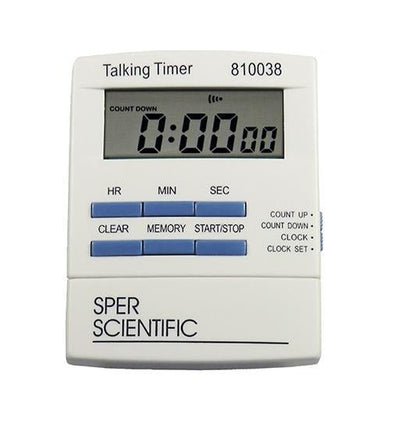 Talking Timer - Sper Scientific