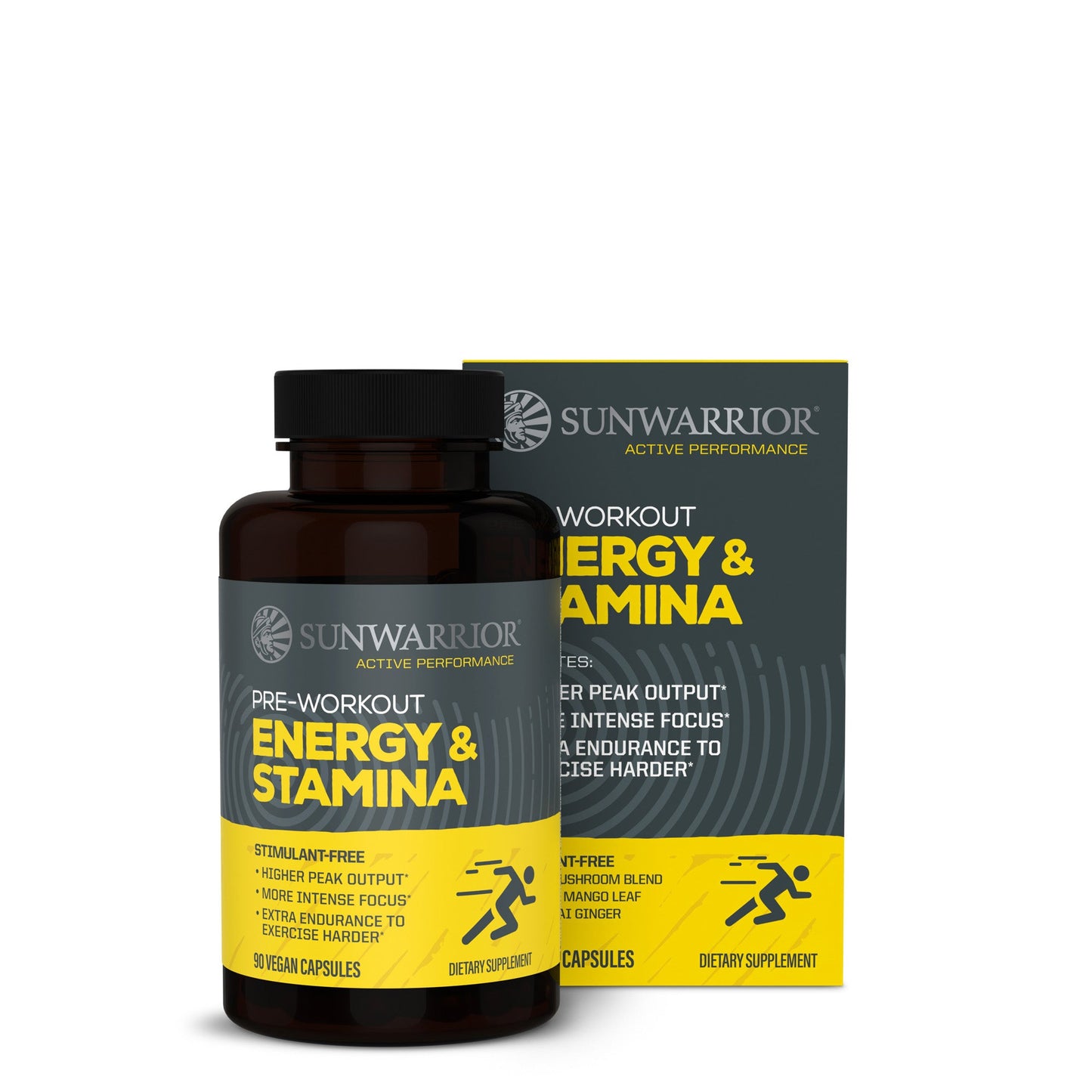 Active Energy and Stamina Capsules - SUNWARRIOR