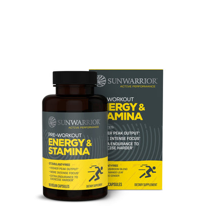 Active Energy and Stamina Capsules - SUNWARRIOR