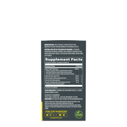 Active Energy and Stamina Capsules - SUNWARRIOR