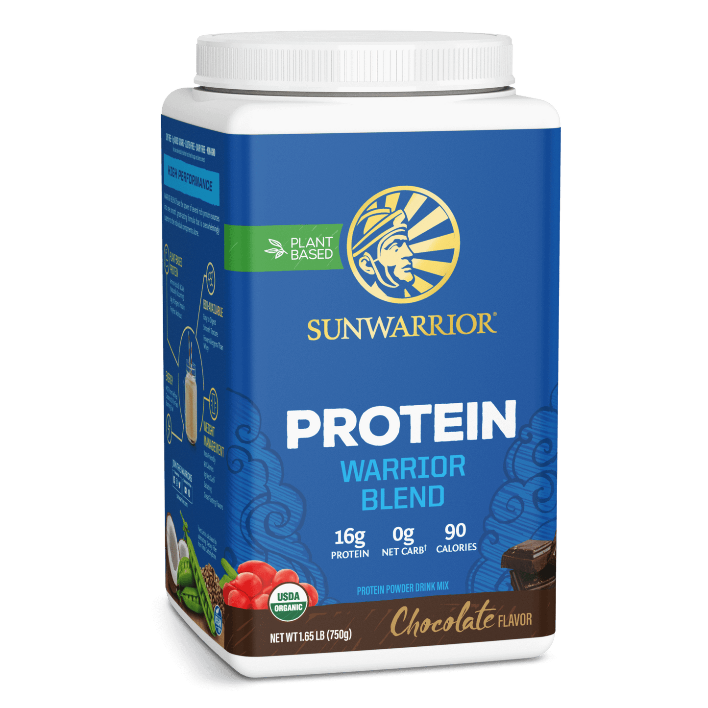 Warrior Blend Organic Chocolate - SUNWARRIOR