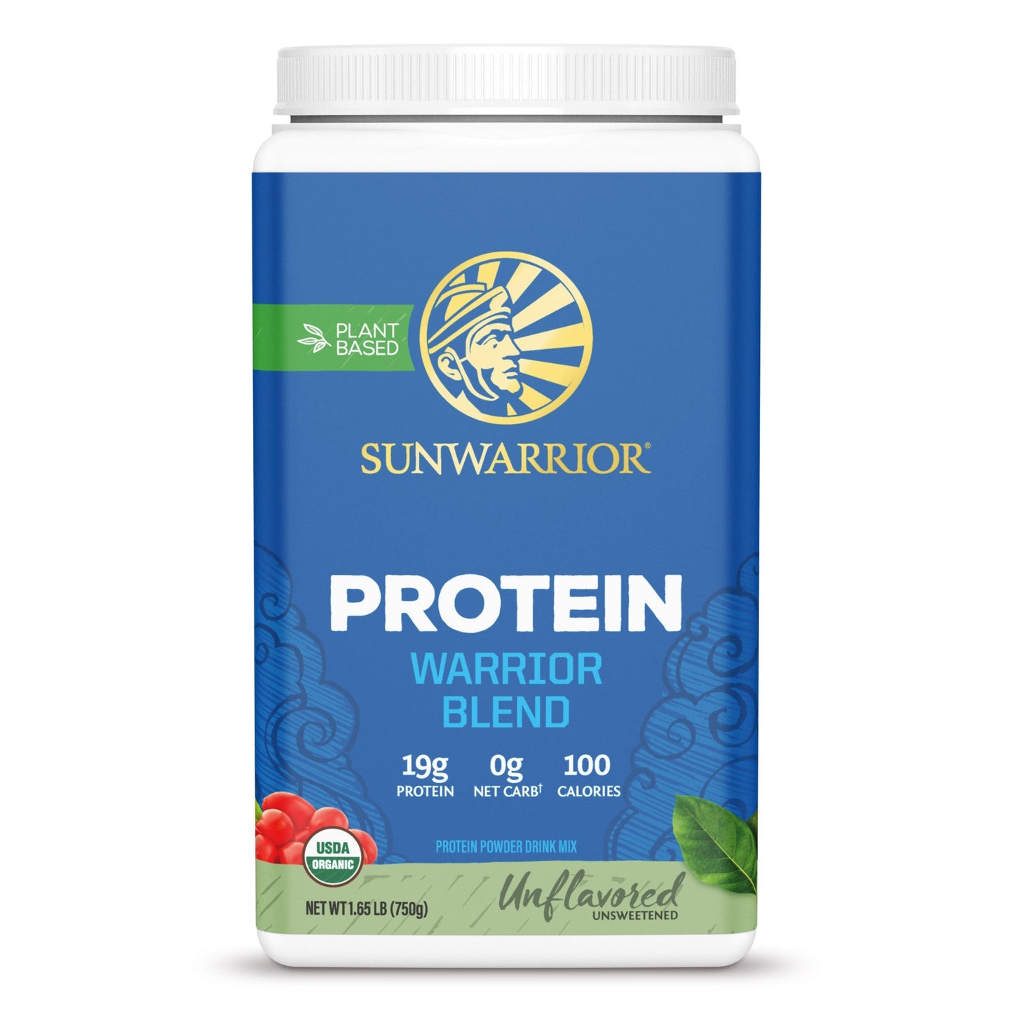 Warrior Blend Organic Unflavored - SUNWARRIOR