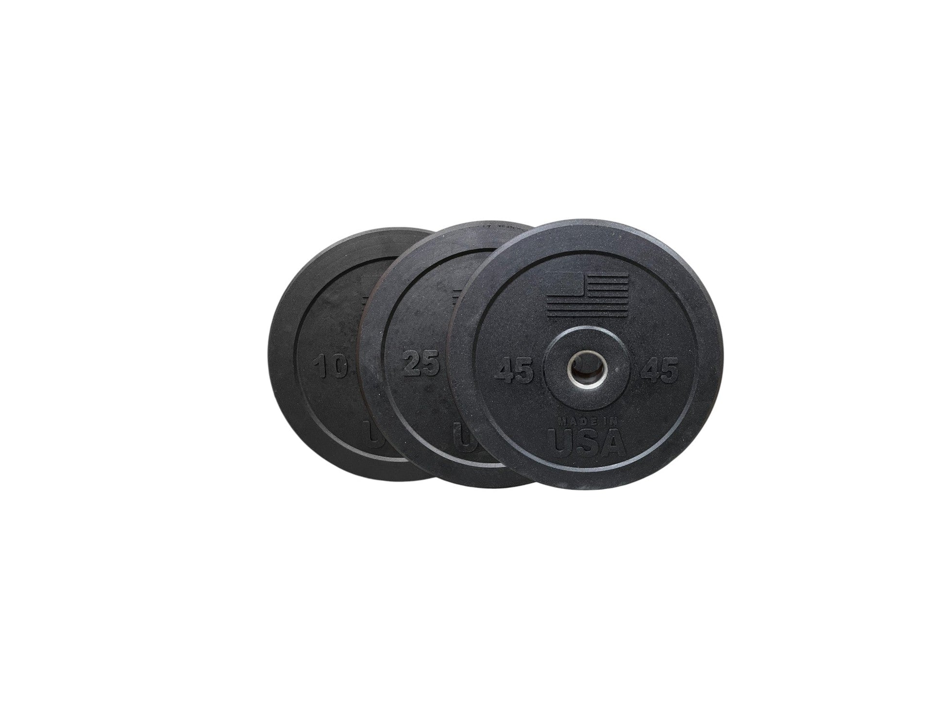 Homegrown Lifting - USA Bumper Plate Set - The Track and Field Store