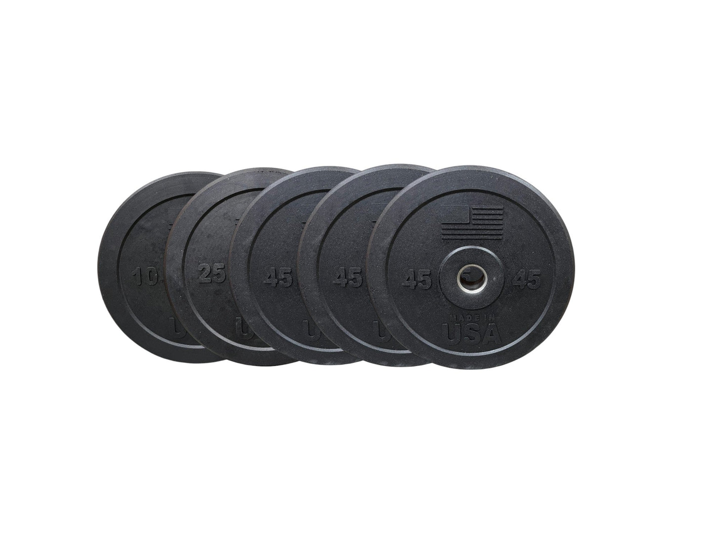 Homegrown Lifting - USA Bumper Plate Set - The Track and Field Store