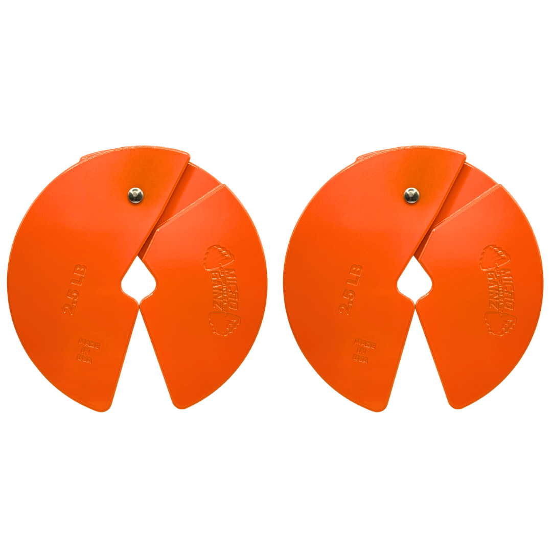 Micro Gainz 2.5LB Dumbbell Fractional Weight Plate