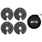 Micro Gainz 1LB Dumbbell Fractional Weight Plates - The Track and Field Store