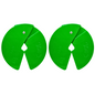 Green 2.5LB Dumbbell Fractional Weight Plates - Micro Gainz - The Track and Field Store