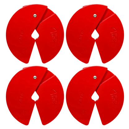 Micro Gainz Red 2.5LB Dumbbell Fractional Weight Plates - The Track and Field Store