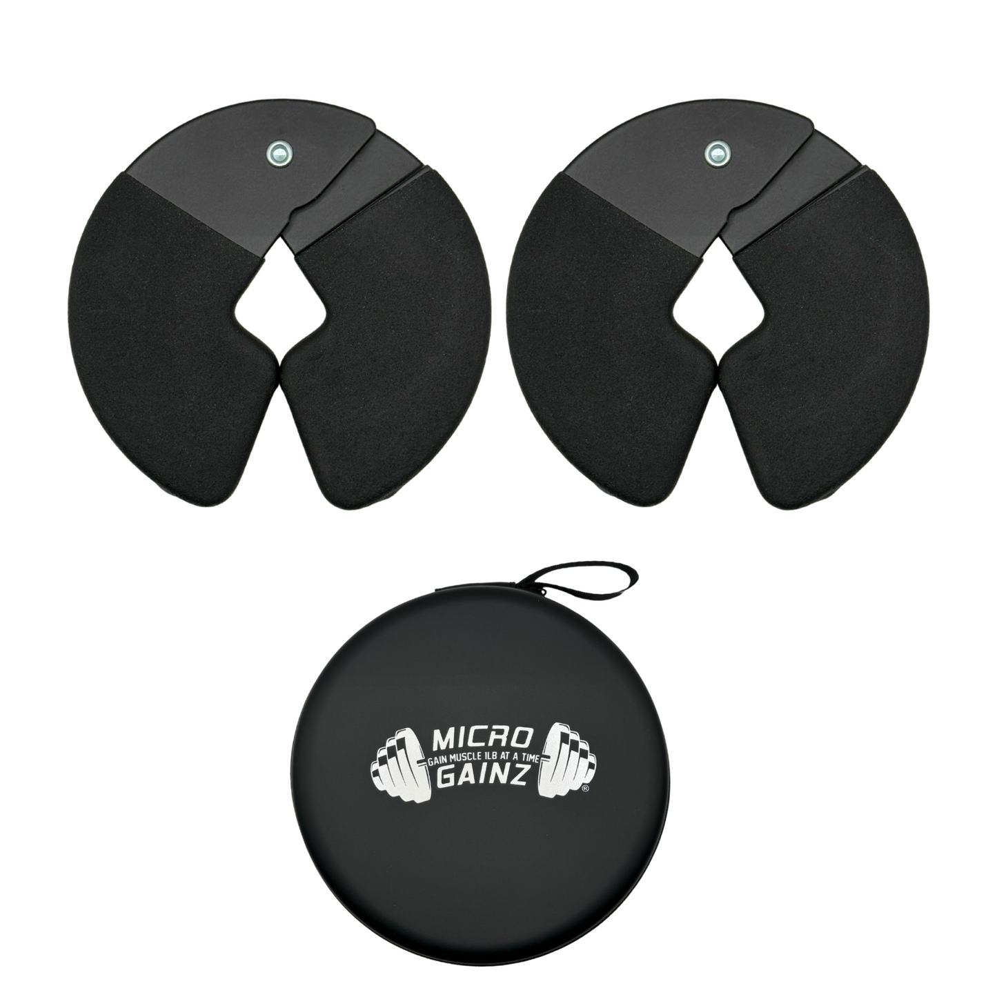 Micro Gainz PVC Dip Coated 1.25LB Dumbbell Fractional Weight Plates - The Track and Field Store