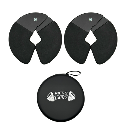 Micro Gainz PVC Dip Coated 1.25LB Dumbbell Fractional Weight Plates - The Track and Field Store