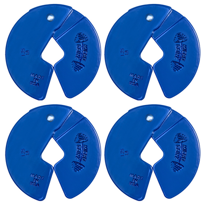 Micro Gainz Blue 1.25LB Dumbbell Fractional Weight Plates - The Track and Field Store