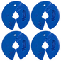 Micro Gainz Blue 1.25LB Dumbbell Fractional Weight Plates - The Track and Field Store