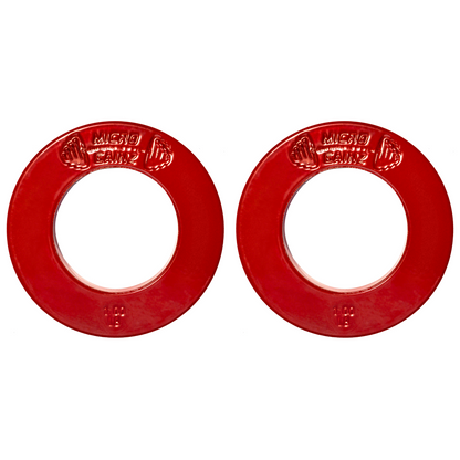 Micro Gainz Olympic Size Fractional Weight Plates Pair of 1LB Plates