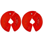 Red 1.25LB Dumbbell Fractional Weight Plates - Micro Gainz - The Track and Field Store