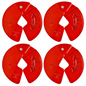 Red 1.25LB Dumbbell Fractional Weight Plates - Micro Gainz - The Track and Field Store