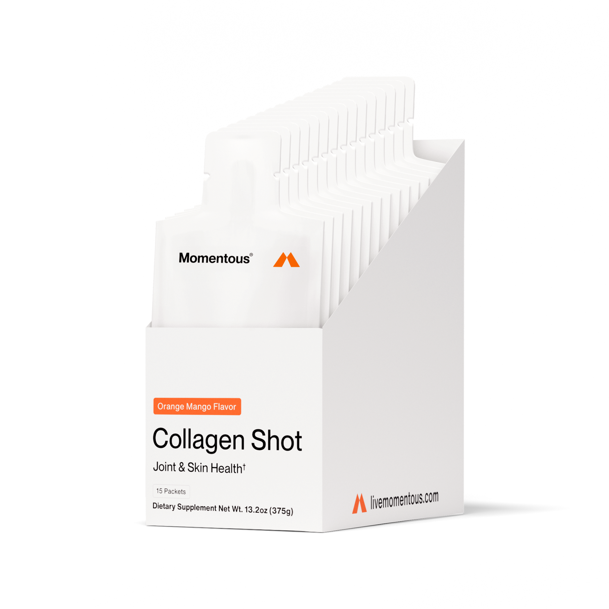 Collagen Shot 15-Packs - Momentous - The Track and Field Store