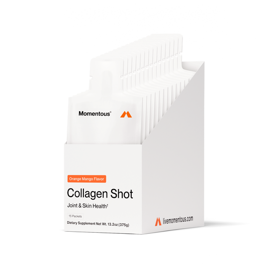 Collagen Shot 15-Packs - Momentous - The Track and Field Store