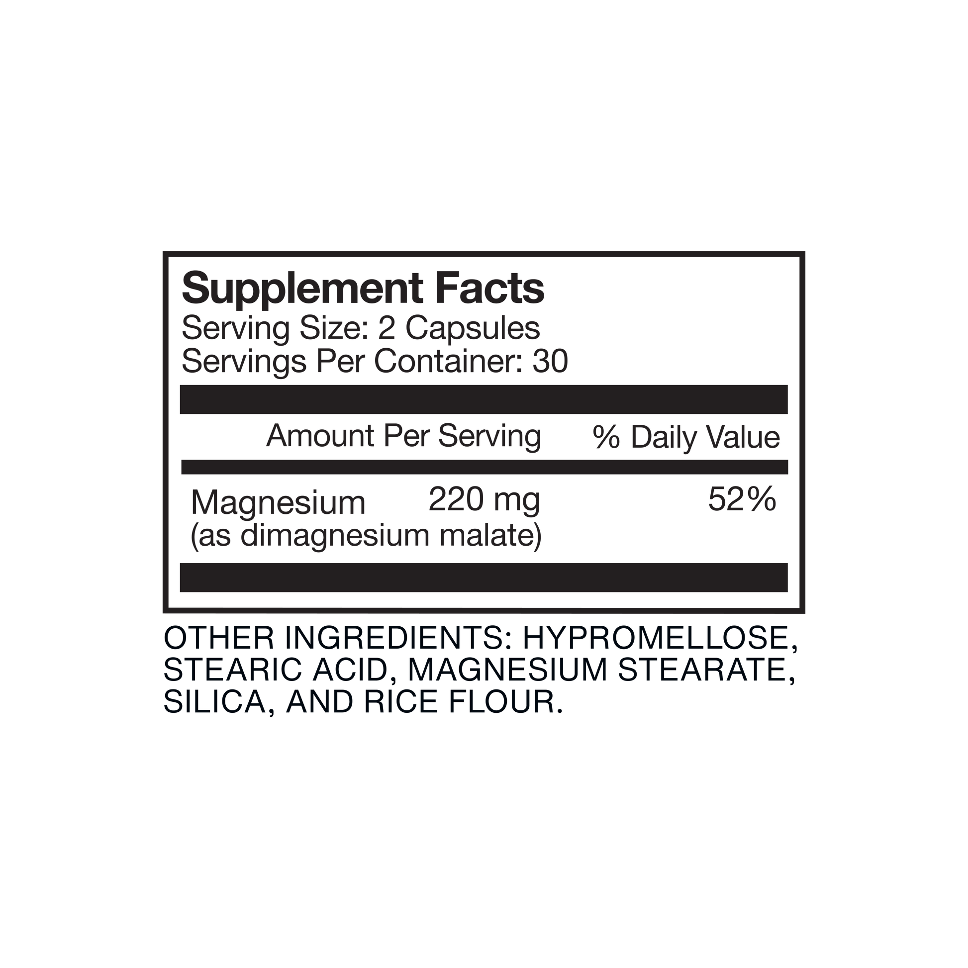 Magnesium Malate - Momentous - The Track and Field Store