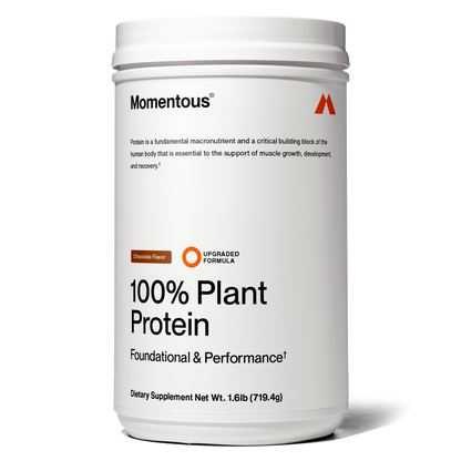100% Plant Protein Powder - Momentous - The Track and Field Store