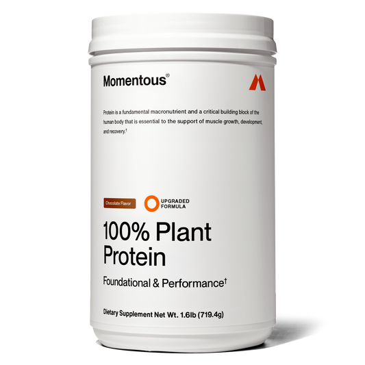 100% Plant Protein Powder - Momentous - The Track and Field Store