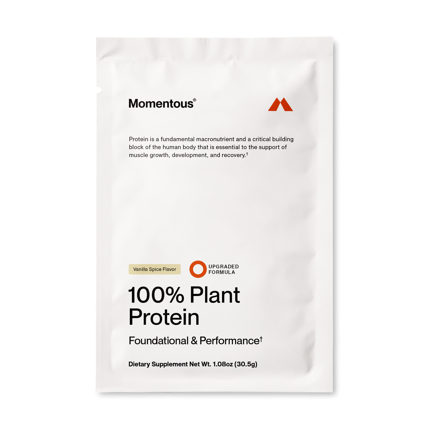 100% Plant Protein 10-Travel Packs - Momentous - The Track and Field Store